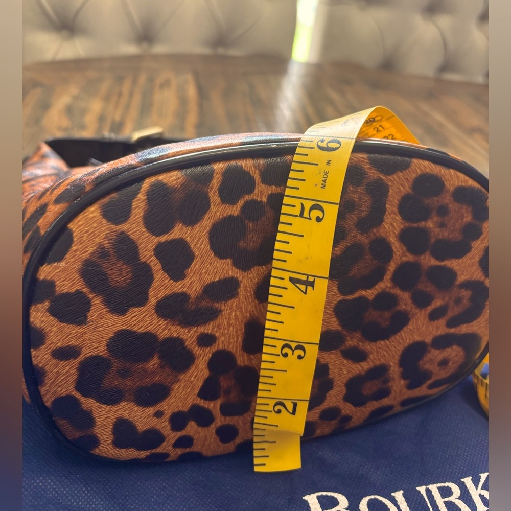 Dooney & Bourke Leopard Jaguar Bucket Bag - Picture 13 of 14